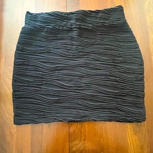 cute design black skirt